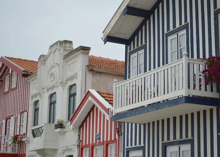 T2 Na Da Com Varanda - Yellow Door Apartamento Costa Nova